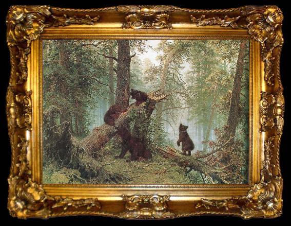 framed  unknow artist Of pine morning, ta009-2